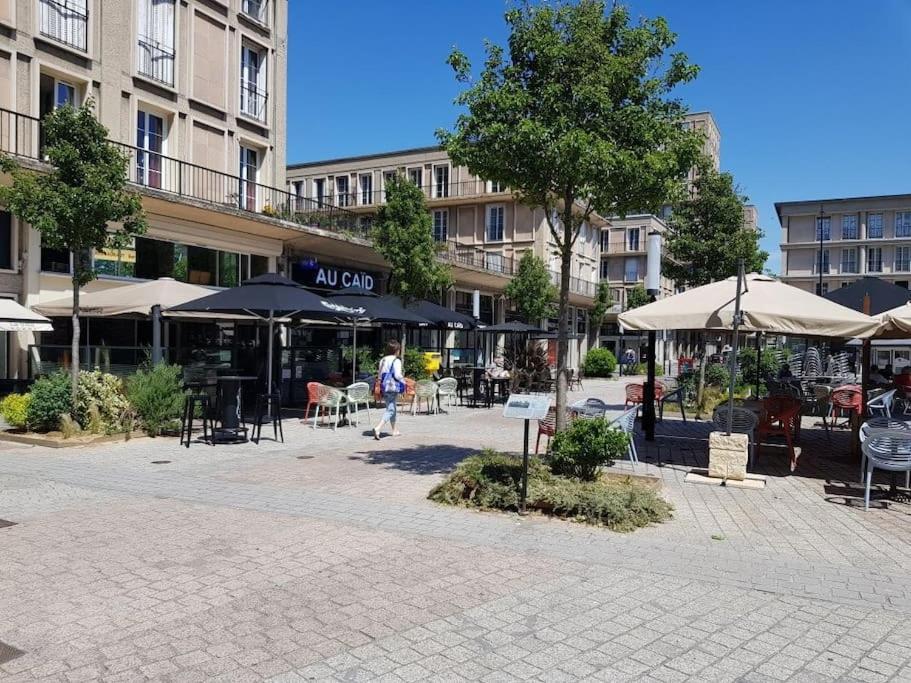 "L'Escapade Havraise" Studio Parking Gratuit Coeur De Ville Le Havre Kültér fotó