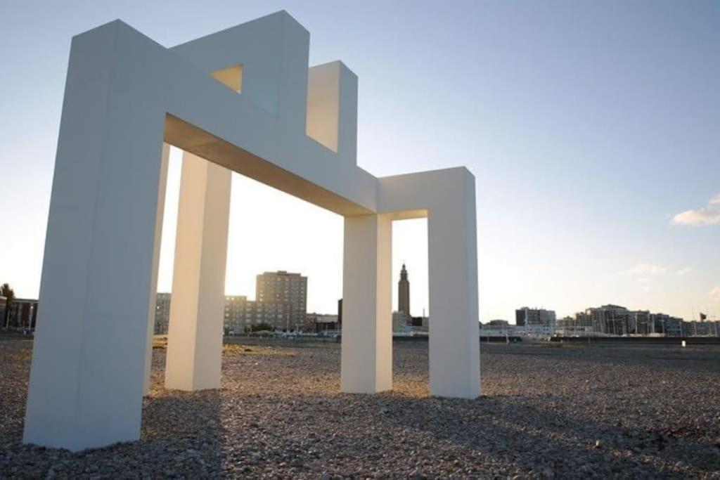 "L'Escapade Havraise" Studio Parking Gratuit Coeur De Ville Le Havre Kültér fotó
